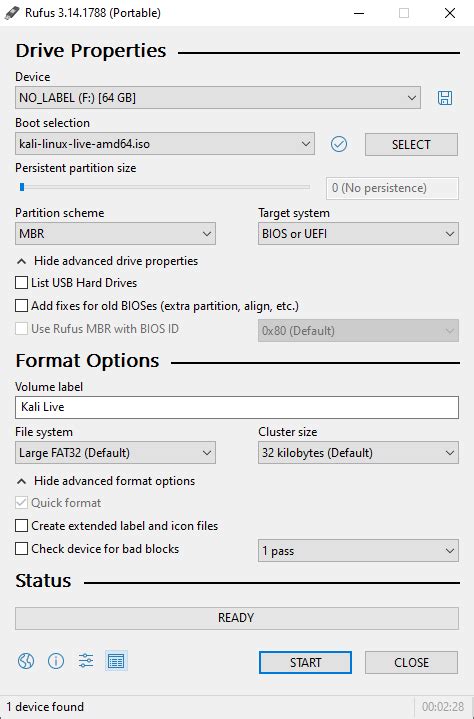 alluc rufus|Making a Kali Bootable USB Drive on Windows.